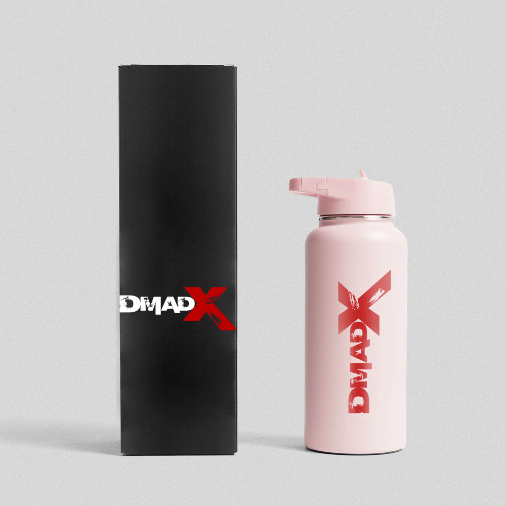 32 oz Stainless Steel Water Bottle - Pink