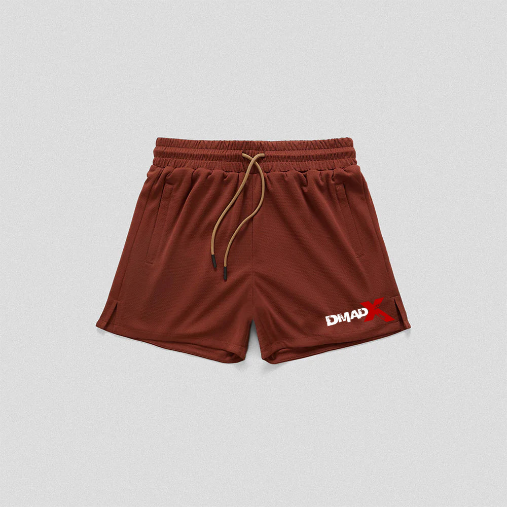Core Mesh Training Shorts - Copper/Sand