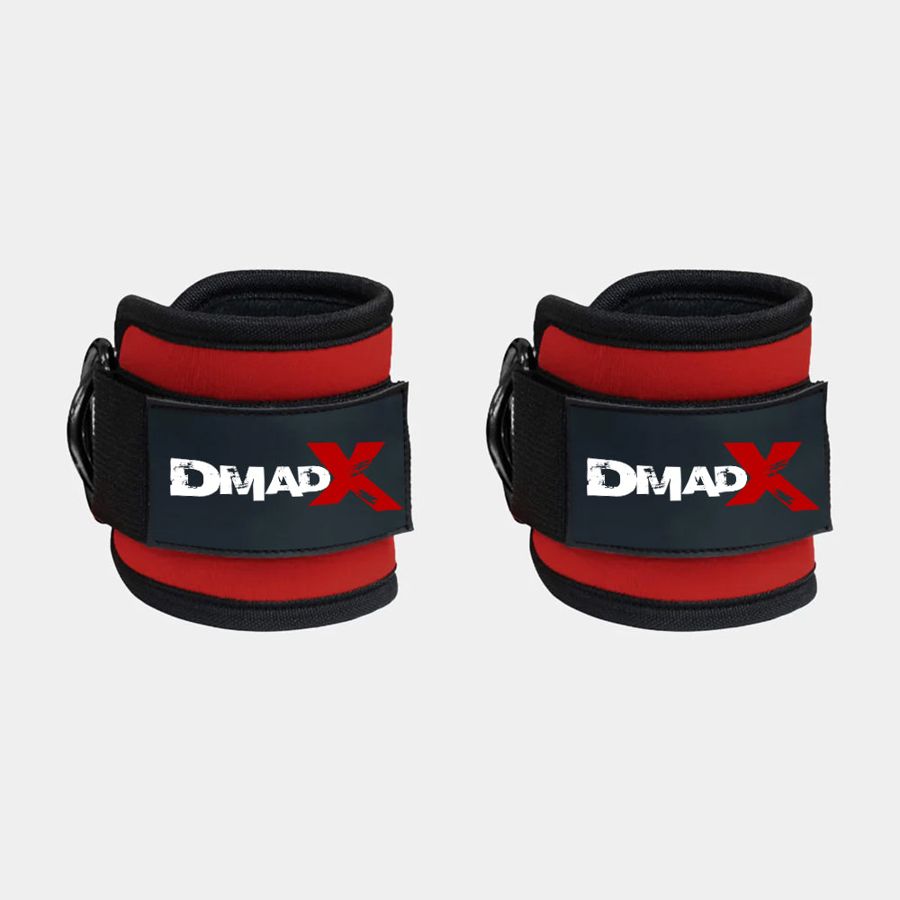 Ghumn Ankle Straps - Red (Pair)