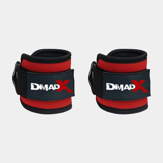 Ghumn Ankle Straps - Red (Pair)