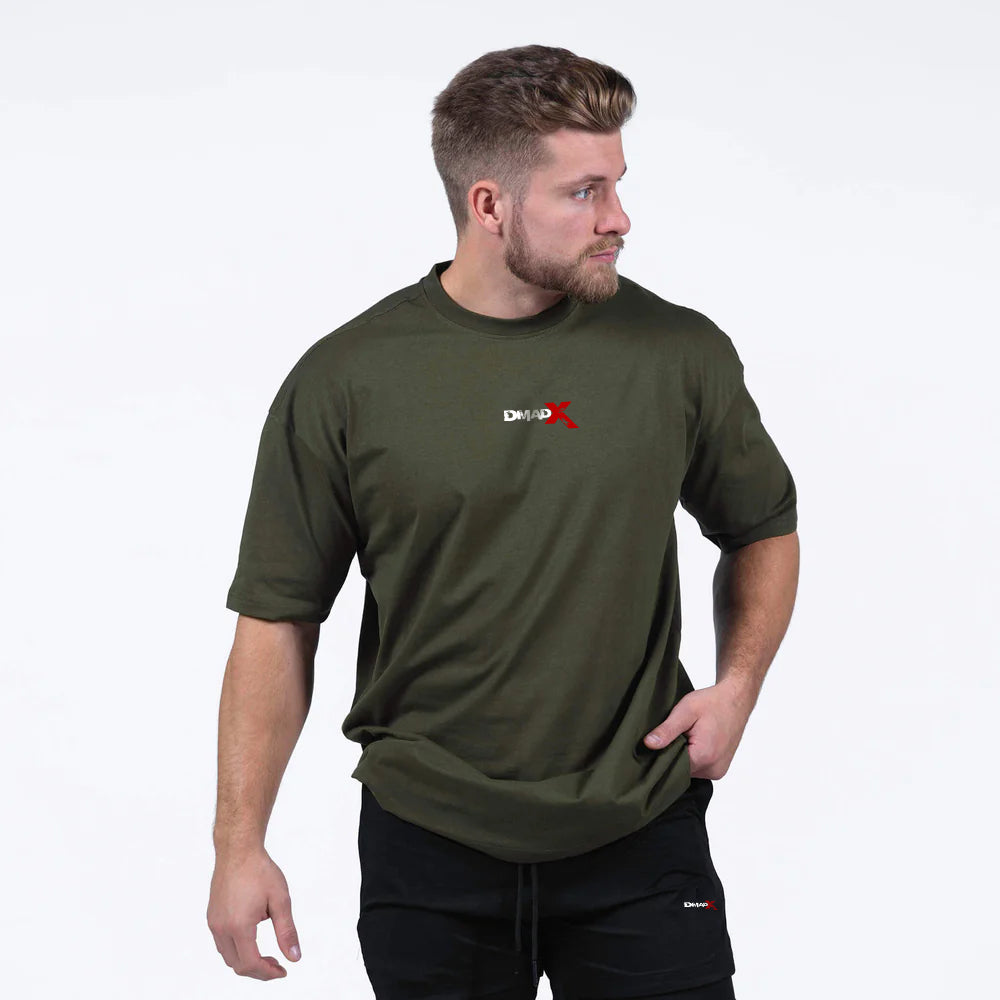 Ascend Box Tee - OD Green