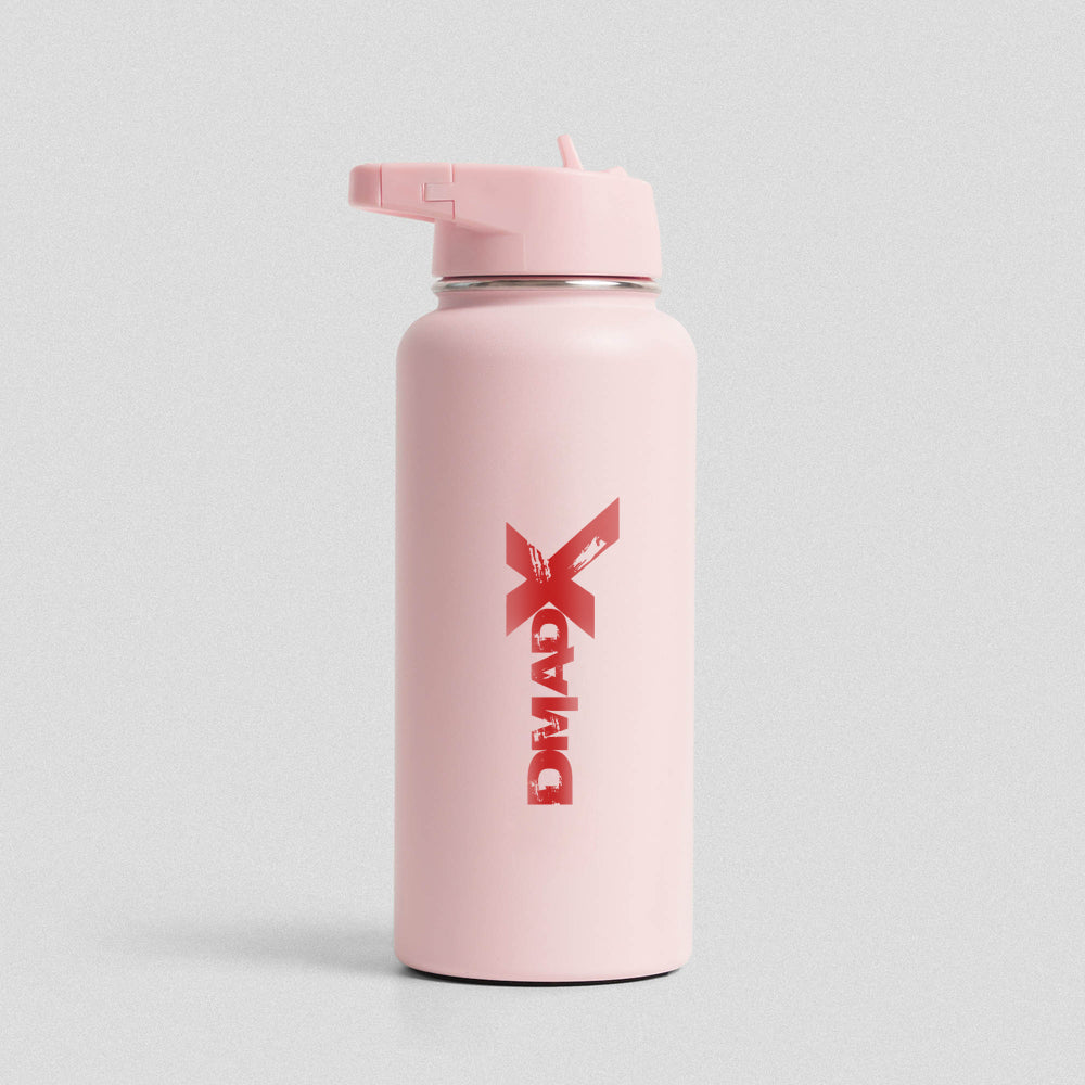 32 oz Stainless Steel Water Bottle - Pink