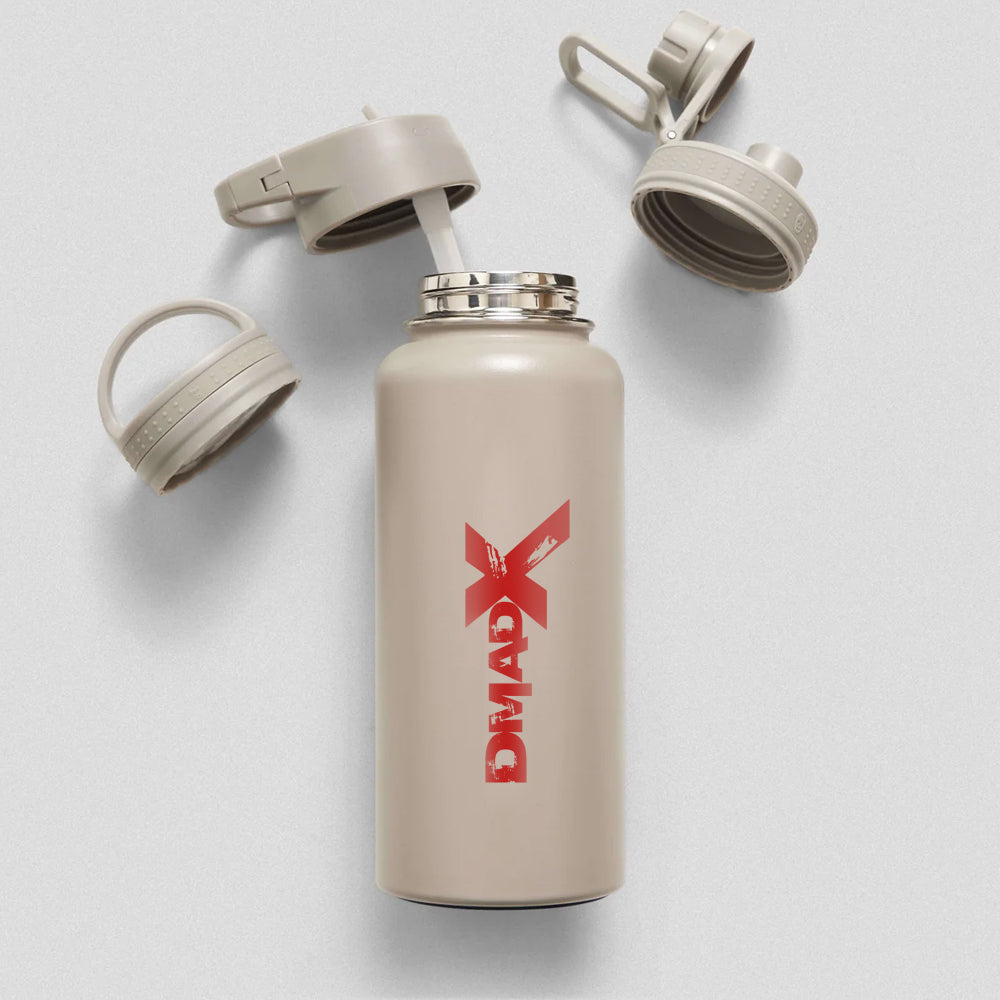 32 oz Stainless Steel Water Bottle - Quicksand