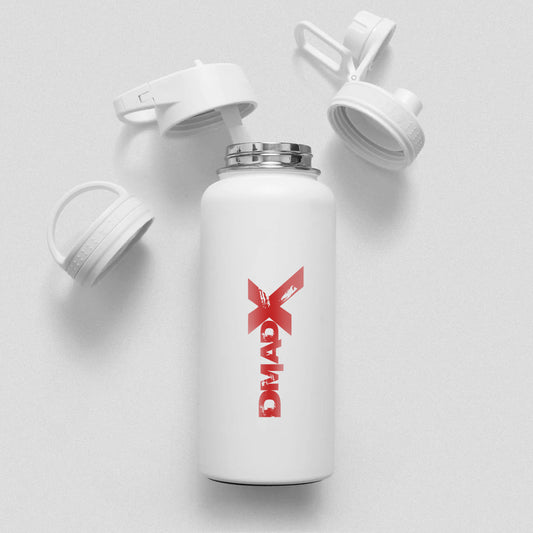 32 oz Stainless Steel Water Bottle - White