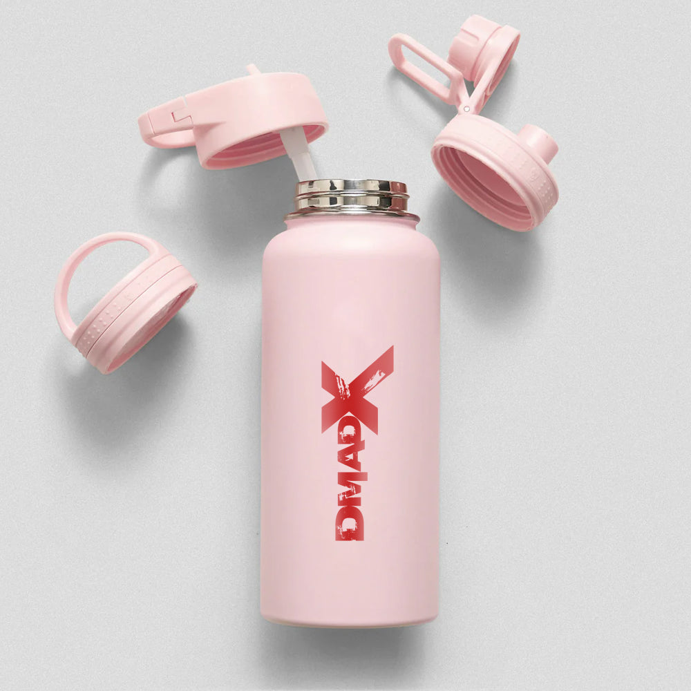 32 oz Stainless Steel Water Bottle - Pink