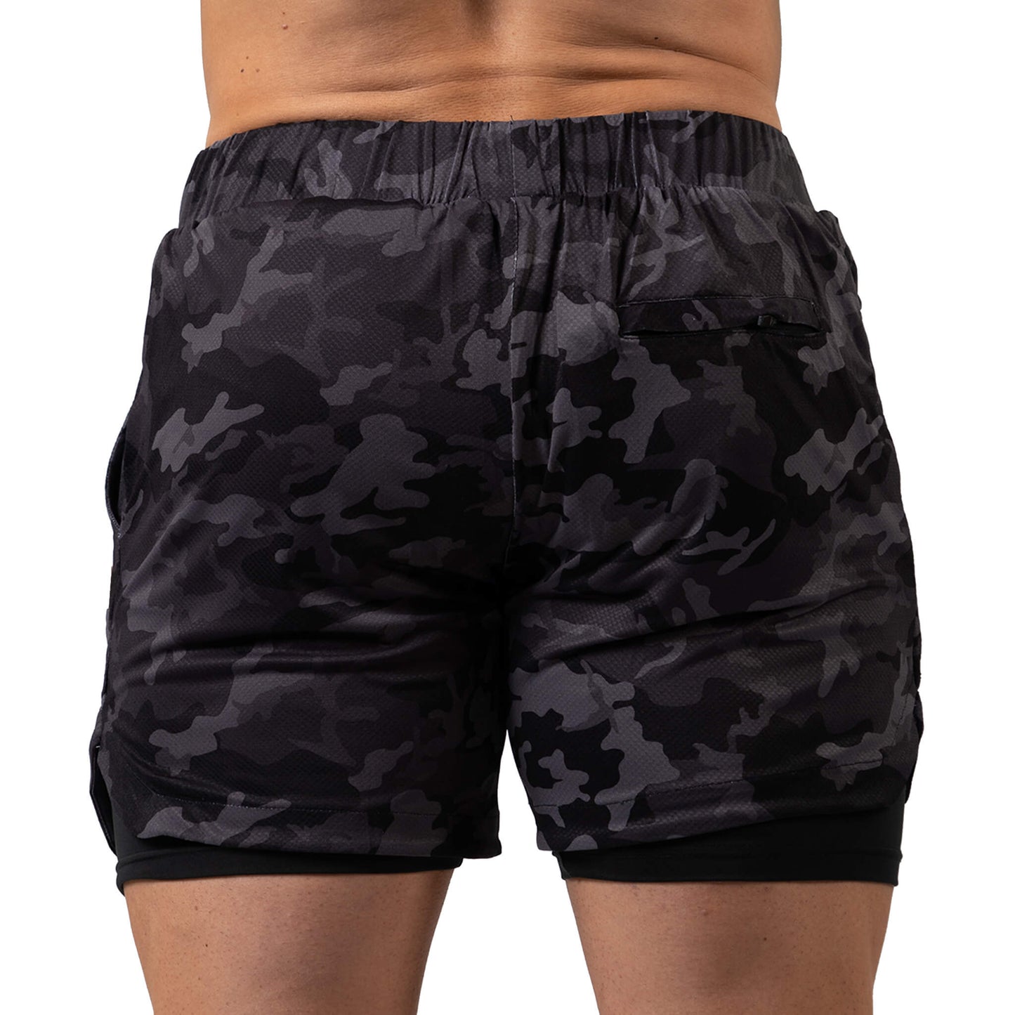 React Training Shorts - Midnight Camo