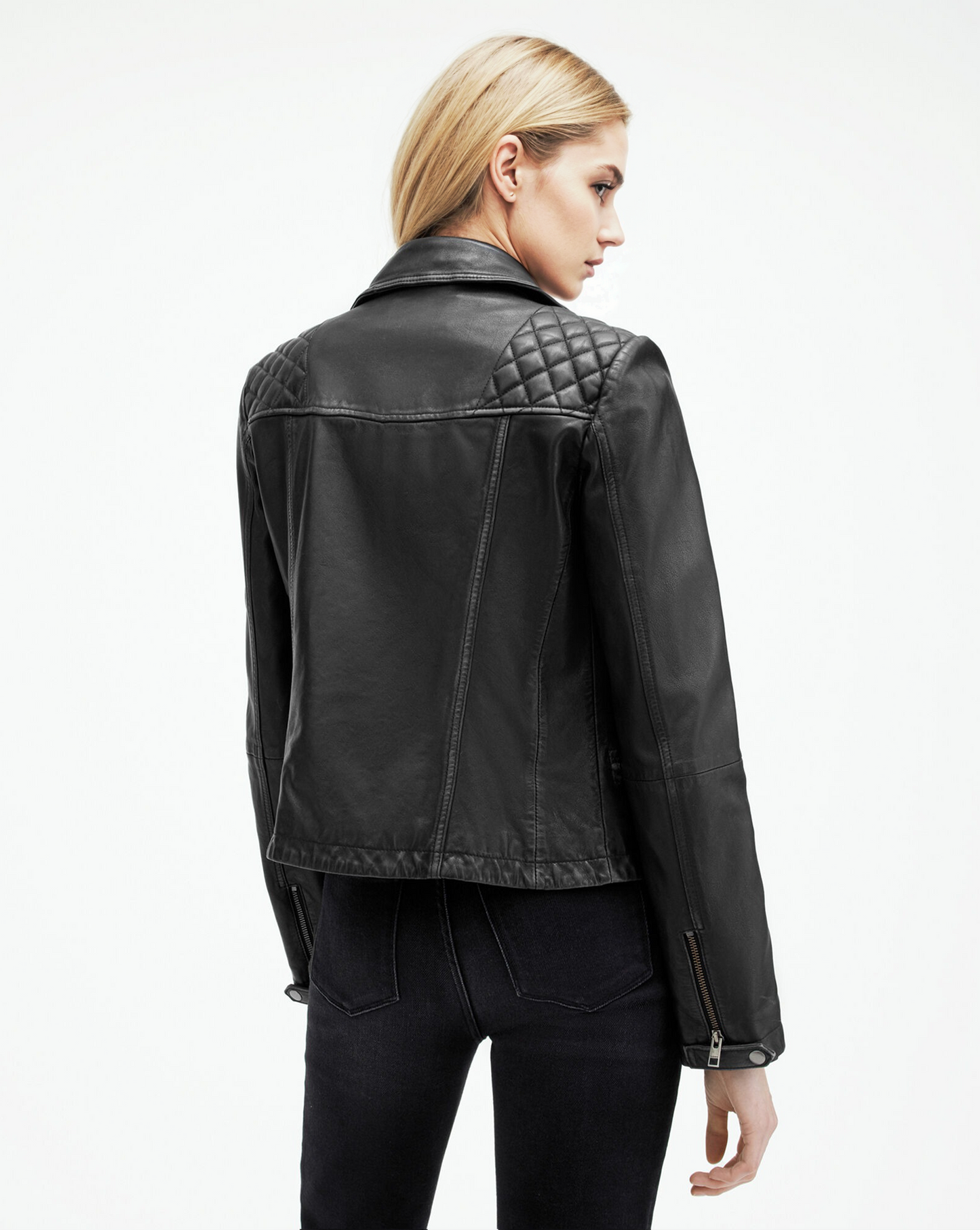 Distressed Biker Jacket