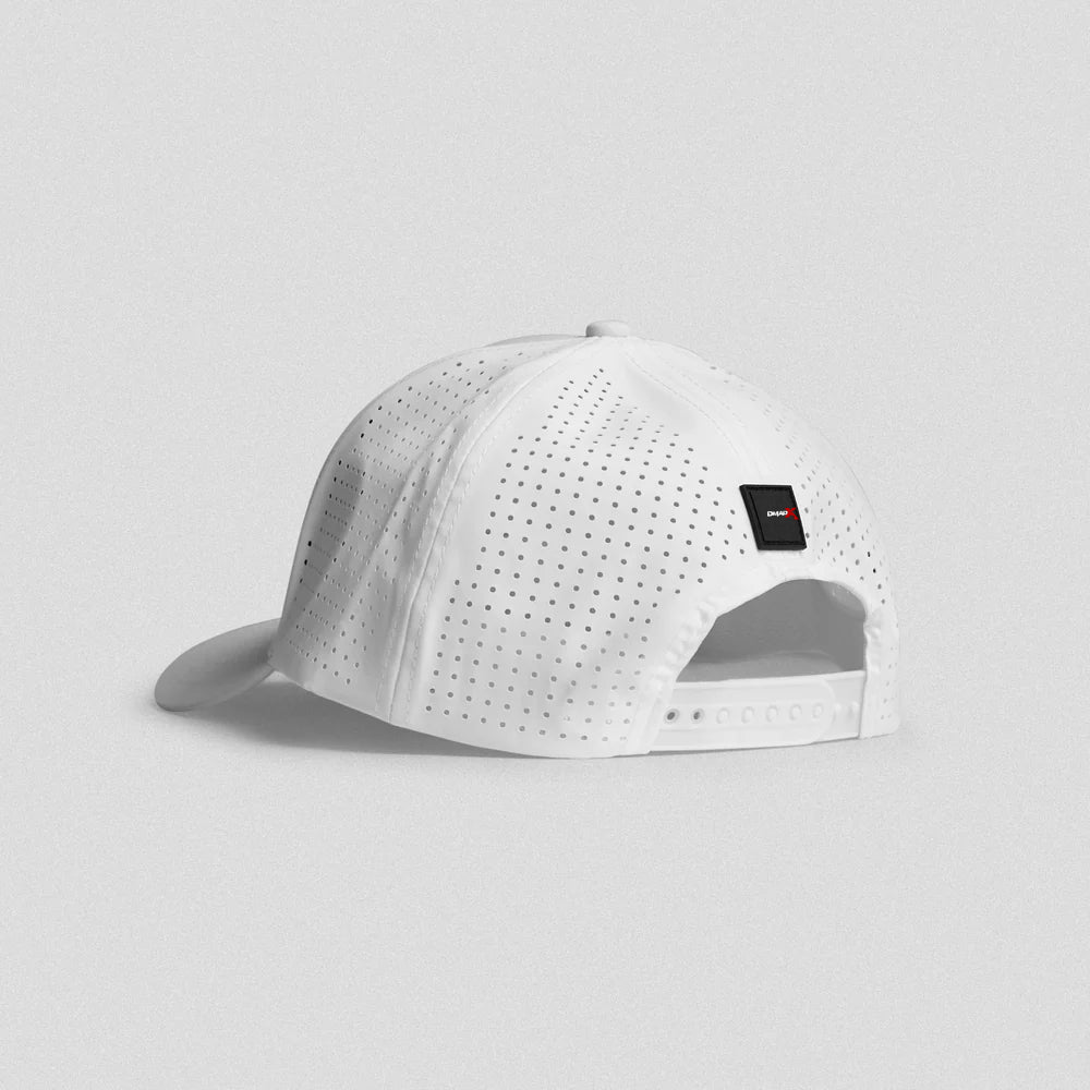 Hybrid Performance Hat - White