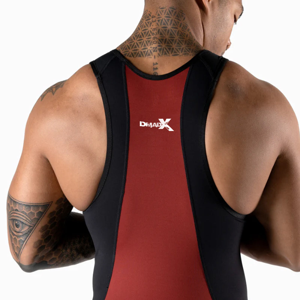 Apex Weightlifting Singlet - Burgundy