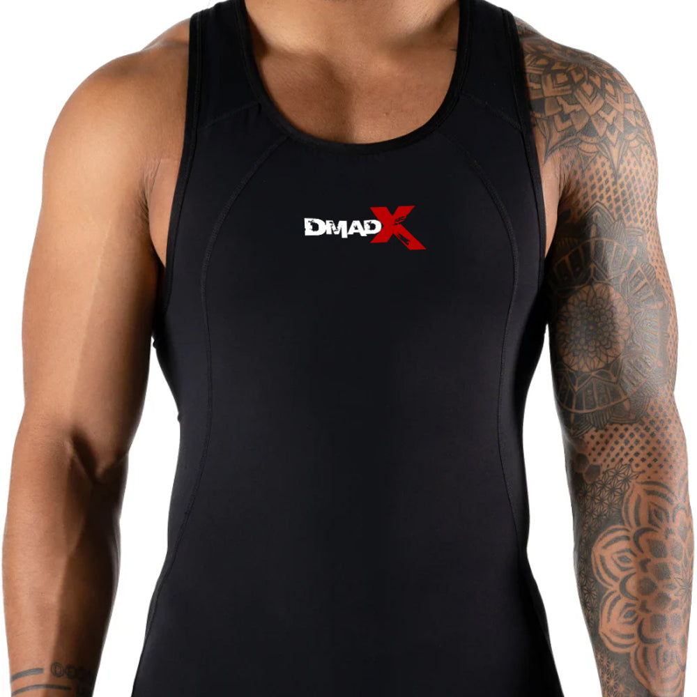 Apex Weightlifting Singlet - Black