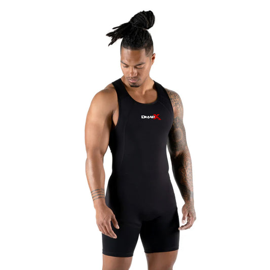 Apex Weightlifting Singlet - Black