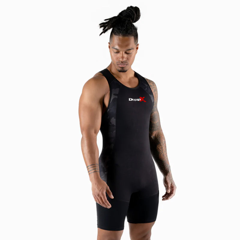 Apex Weightlifting Singlet - Midnight Camo