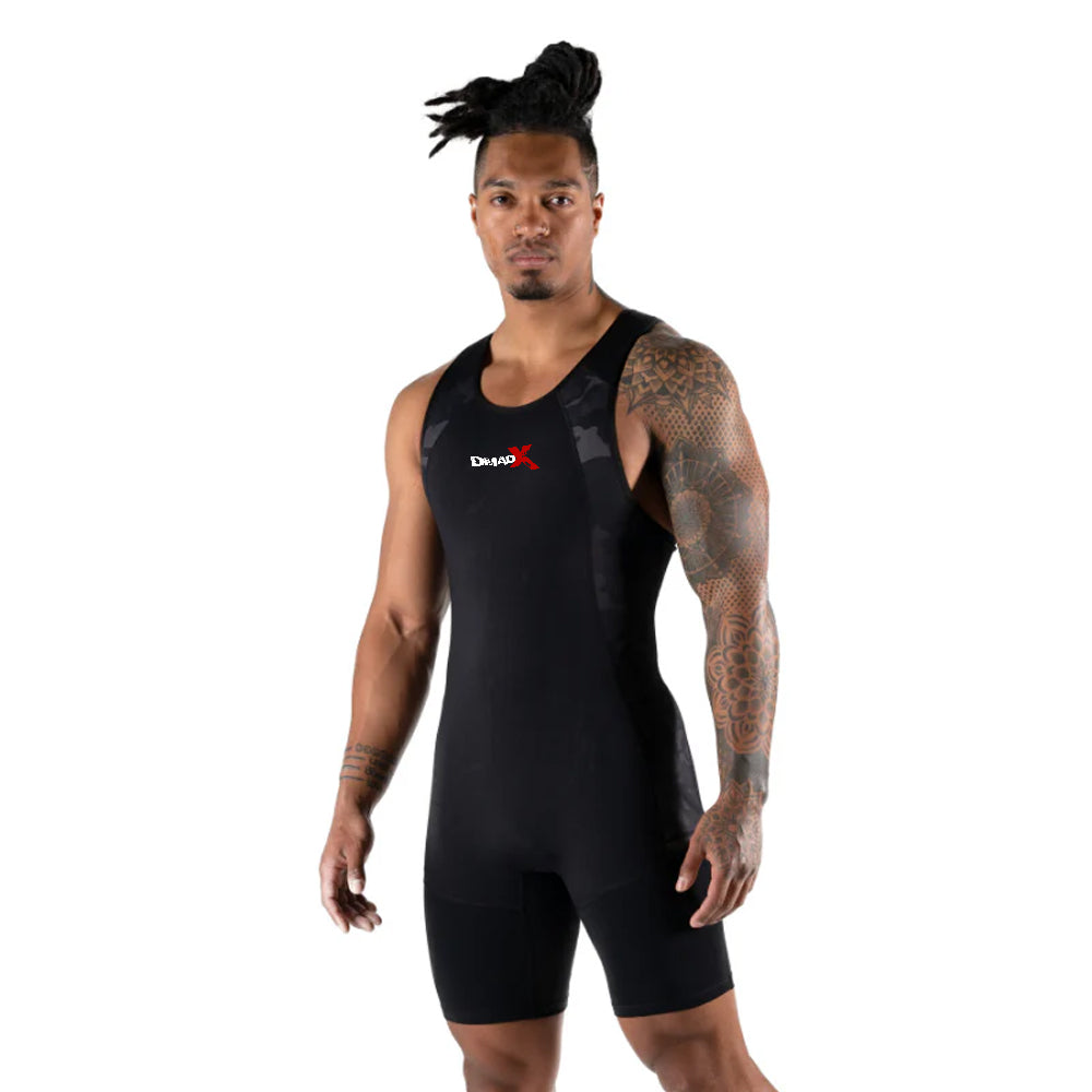 Apex Weightlifting Singlet - Black