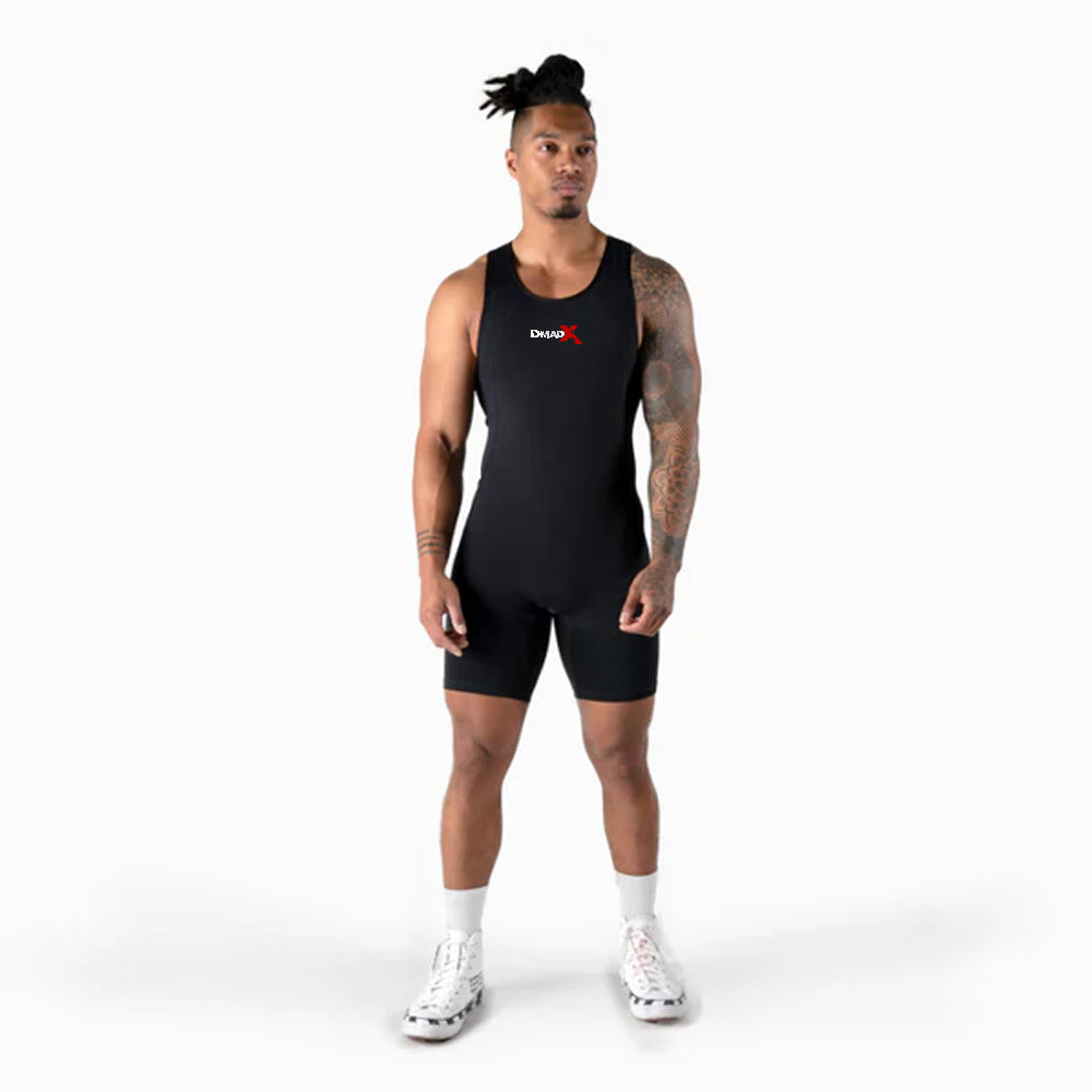 Apex Weightlifting Singlet - Black