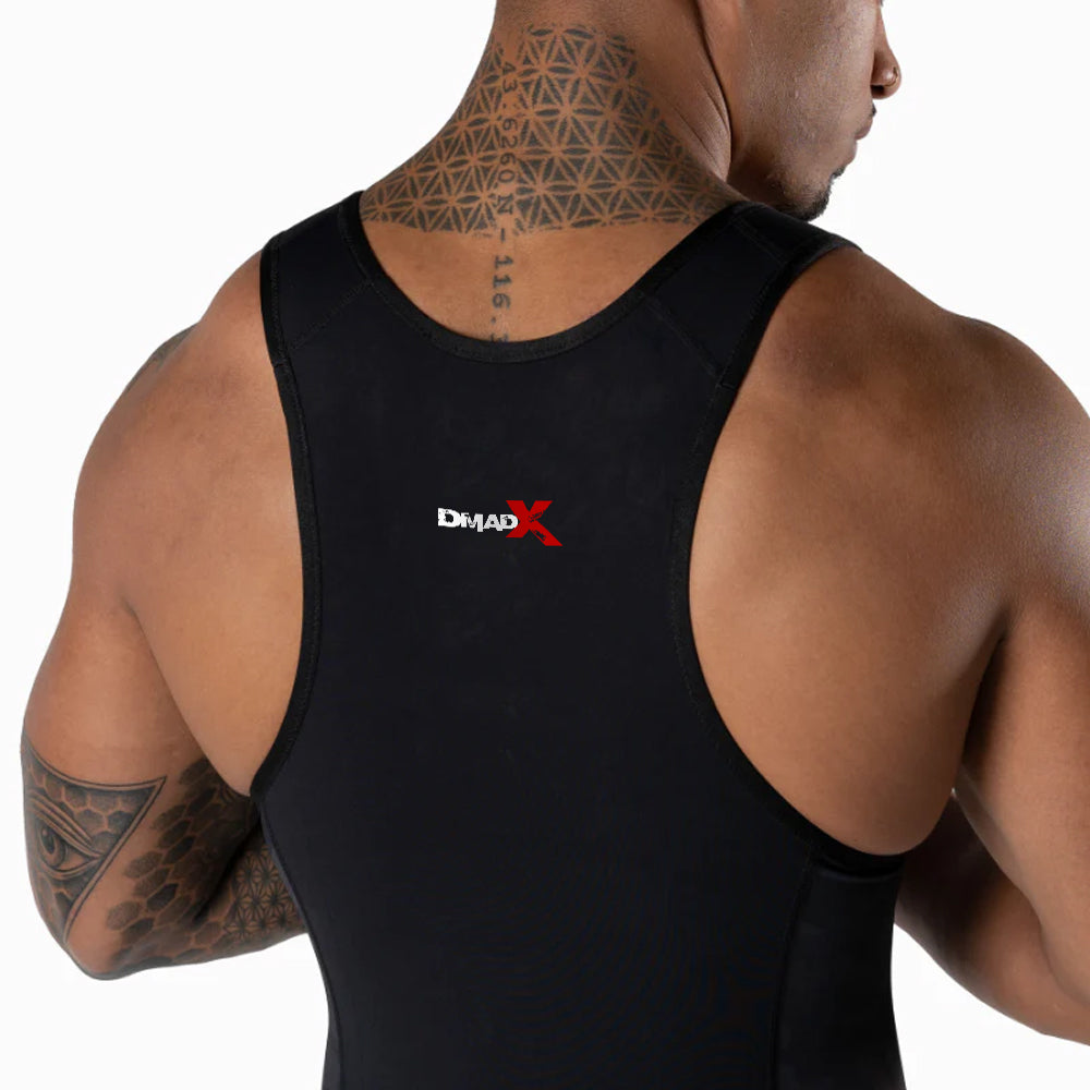 Apex Weightlifting Singlet - Black