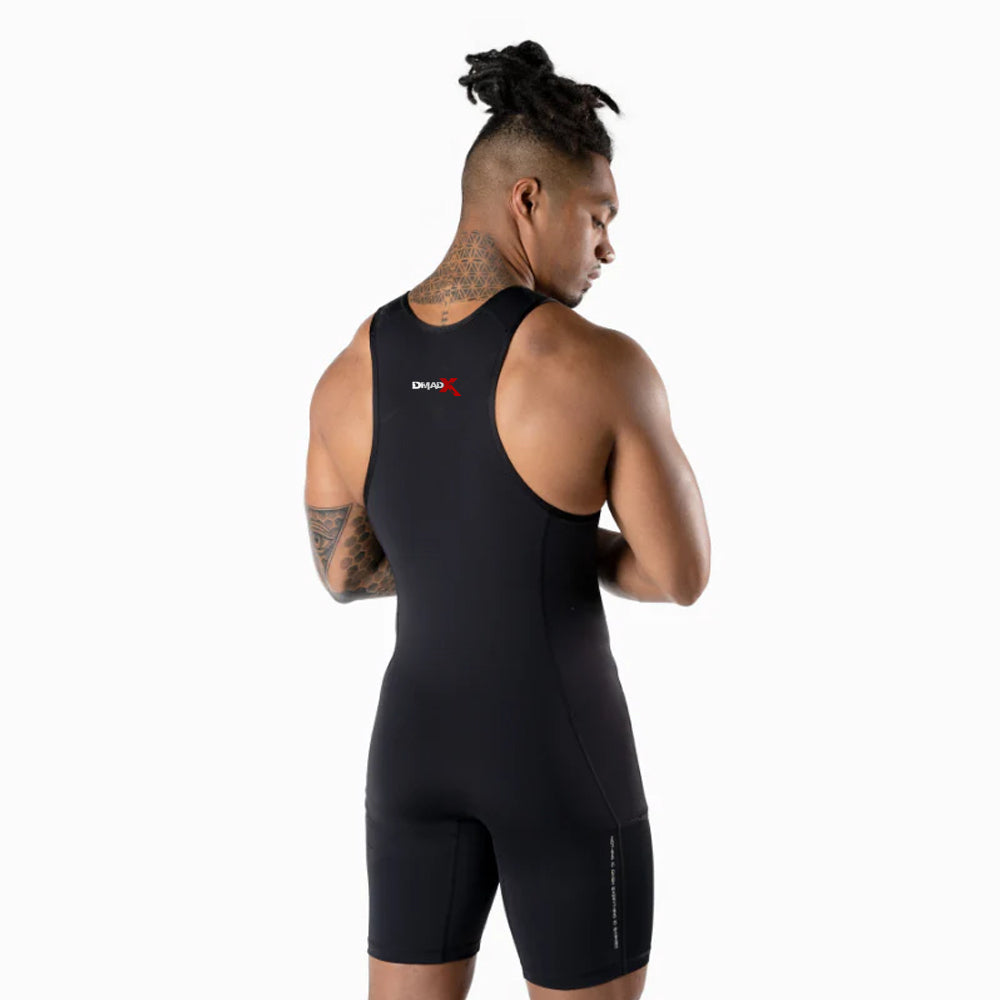 Apex Weightlifting Singlet - Black