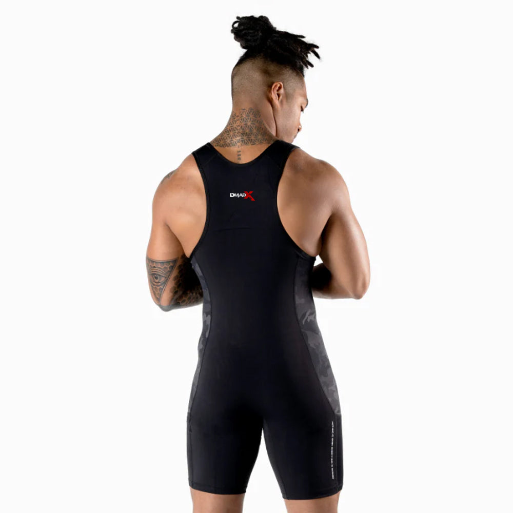 Apex Weightlifting Singlet - Midnight Camo