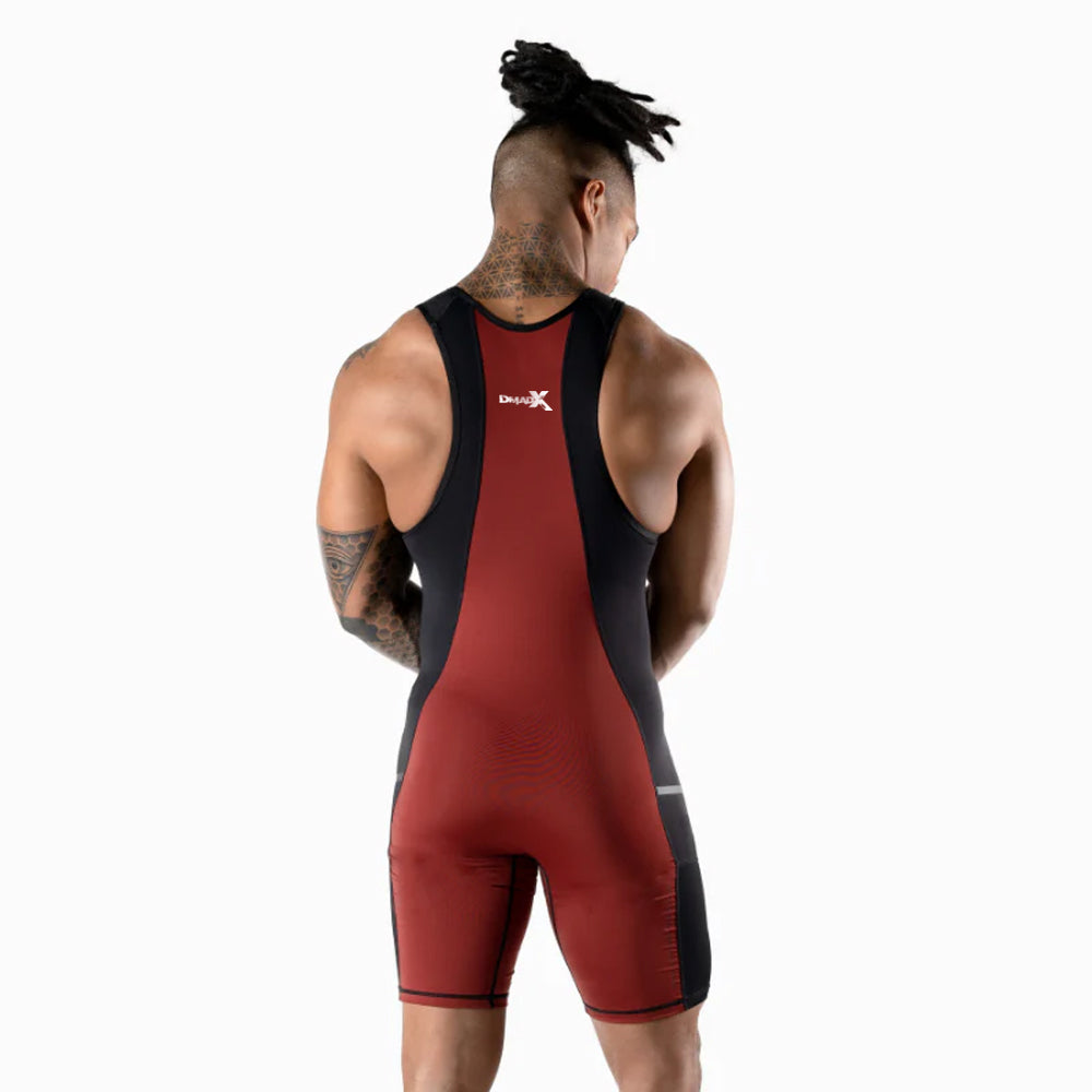 Apex Weightlifting Singlet - Burgundy