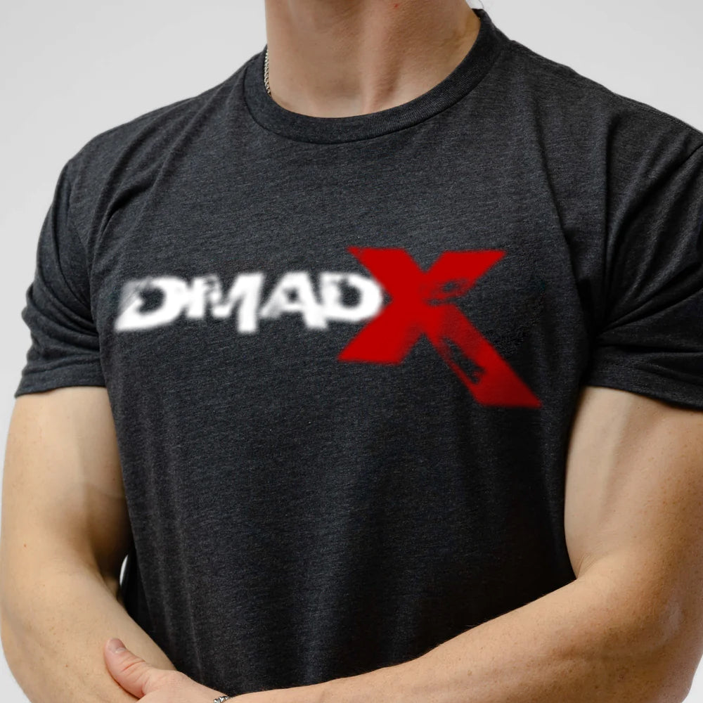 Basic Shirt - Charcoal/Red