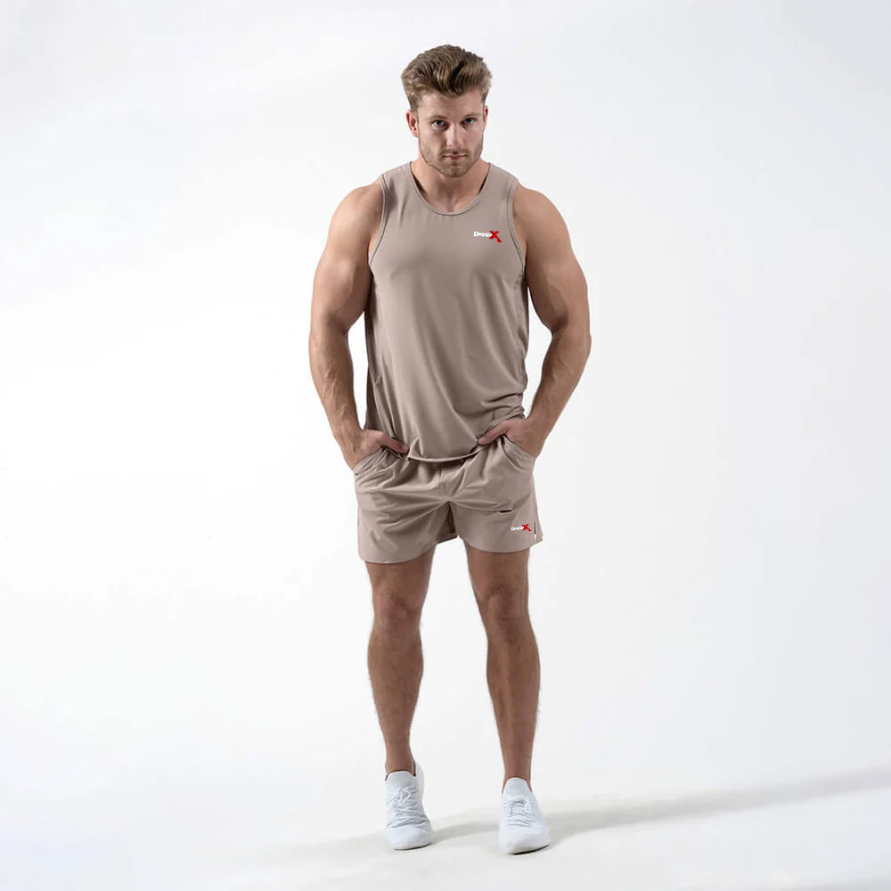 Performance Shorts - Taupe