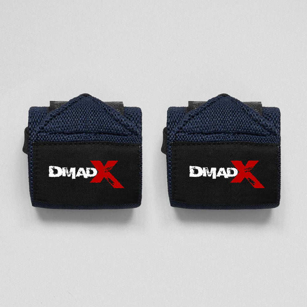 Wrist Wraps - 18" Weightlifting Wrist Support - Navy
