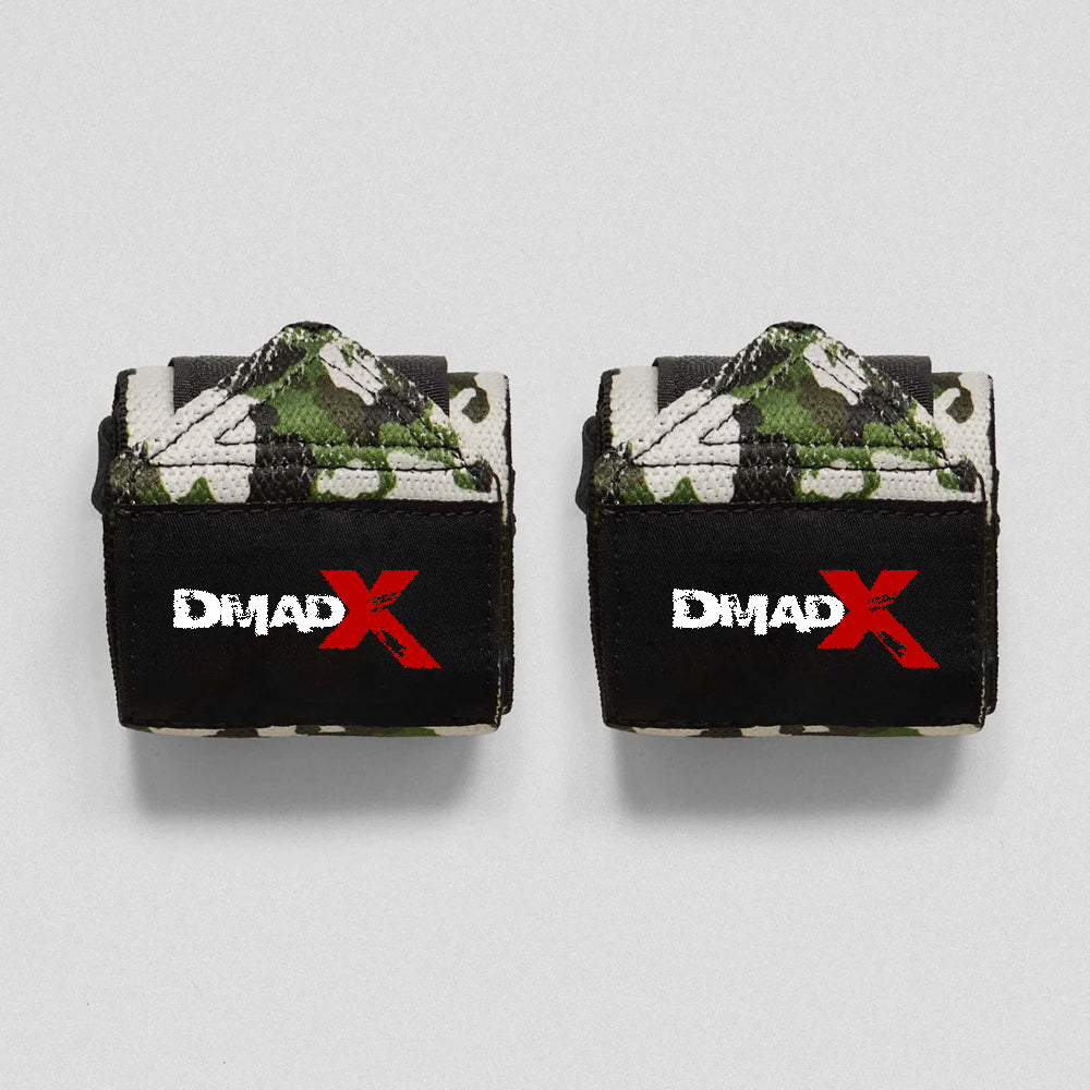 Wrist Wraps - 18" Weightlifting Wrist Support - Camo