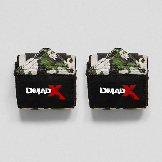 Wrist Wraps - 18" Weightlifting Wrist Support - Camo