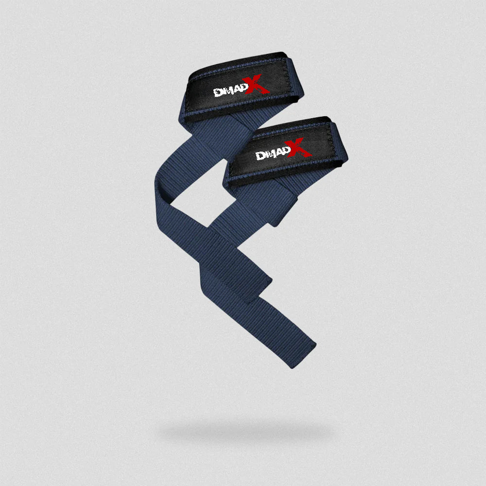Lifting Straps | Premium Padded Weightlifting Straps - Navy