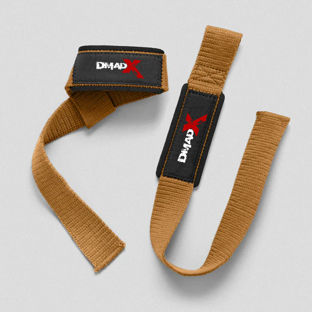 Lifting Straps | Premium Padded Weightlifting Straps - Tan