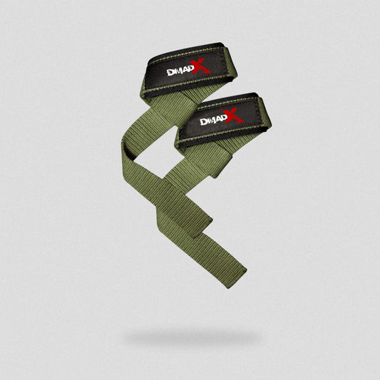Lifting Straps | Premium Padded Weightlifting Straps - Green