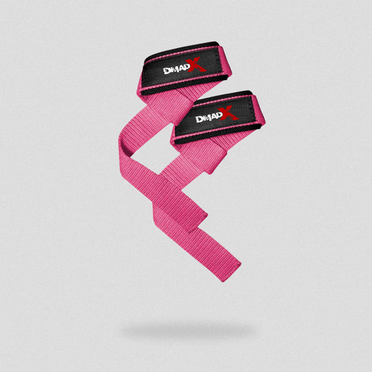 Lifting Straps | Premium Padded Weightlifting Straps - Pink