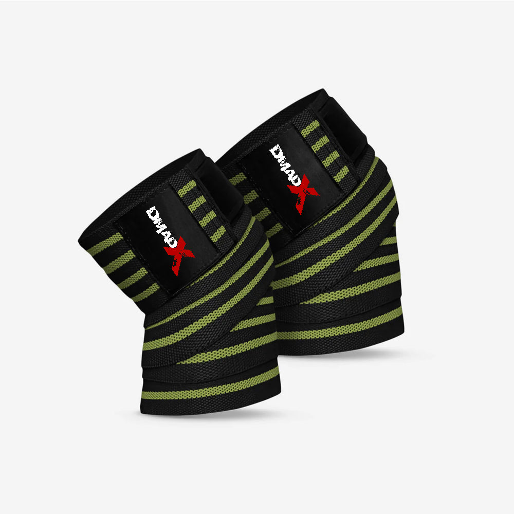 Ghumn Knee Wraps - Green