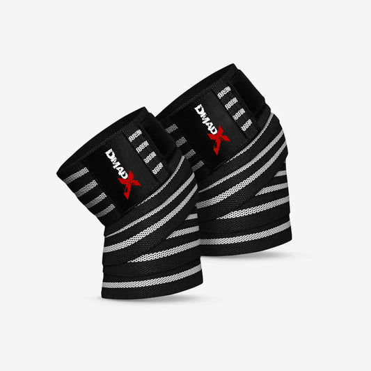 Ghumn Knee Wraps - White