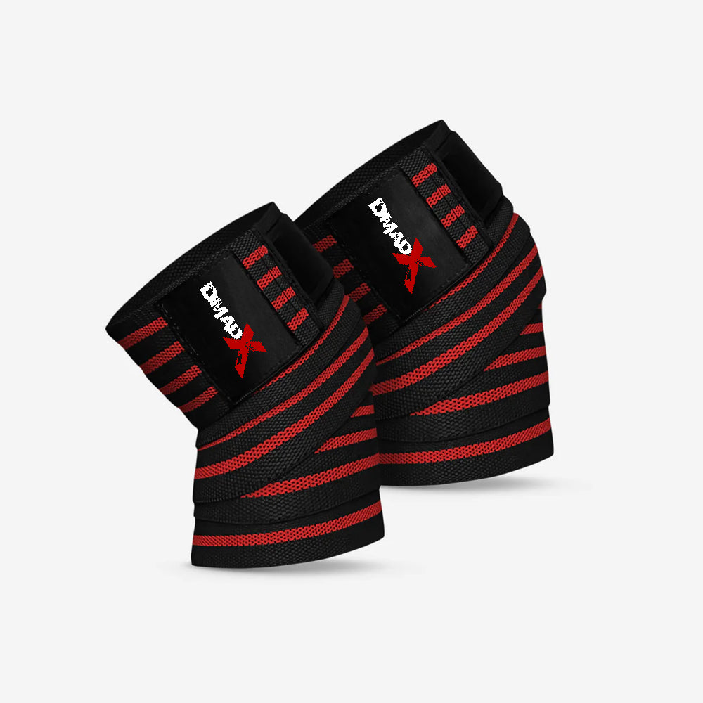Ghumn Knee Wraps - Red