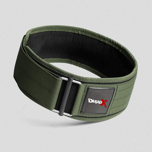 Quick Locking Weightlifting Belt | Premium Back Support - Green