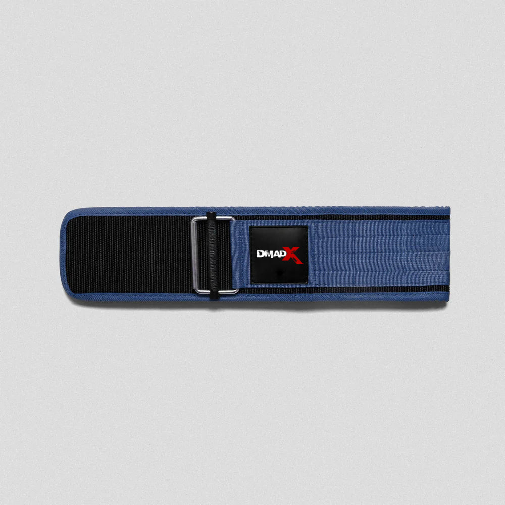 Quick Locking Weightlifting Belt | Premium Back Support - Navy