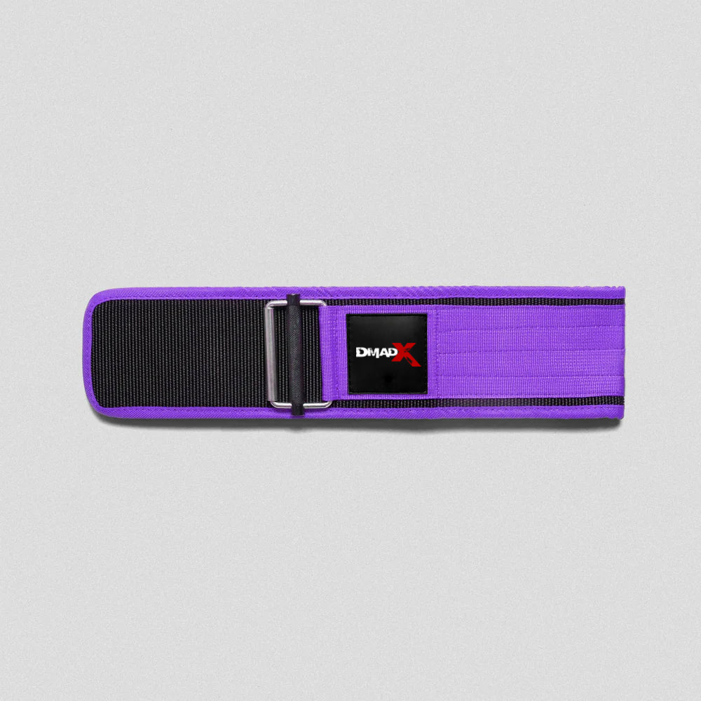 Ghumn Quick Locking Weightlifting Belt - Purple