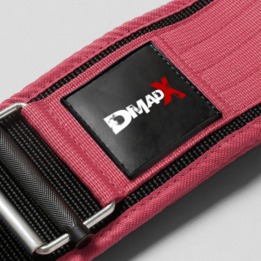 Ghumn Quick Locking Weightlifting Belt - Pink