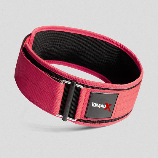 Ghumn Quick Locking Weightlifting Belt - Pink