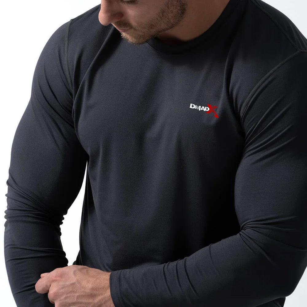 Performance Long Sleeve Shirt - Obsidian