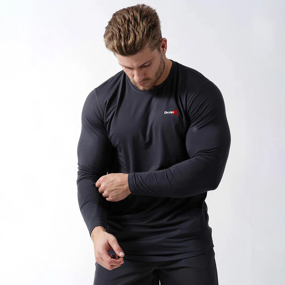 Performance Long Sleeve Shirt - Obsidian