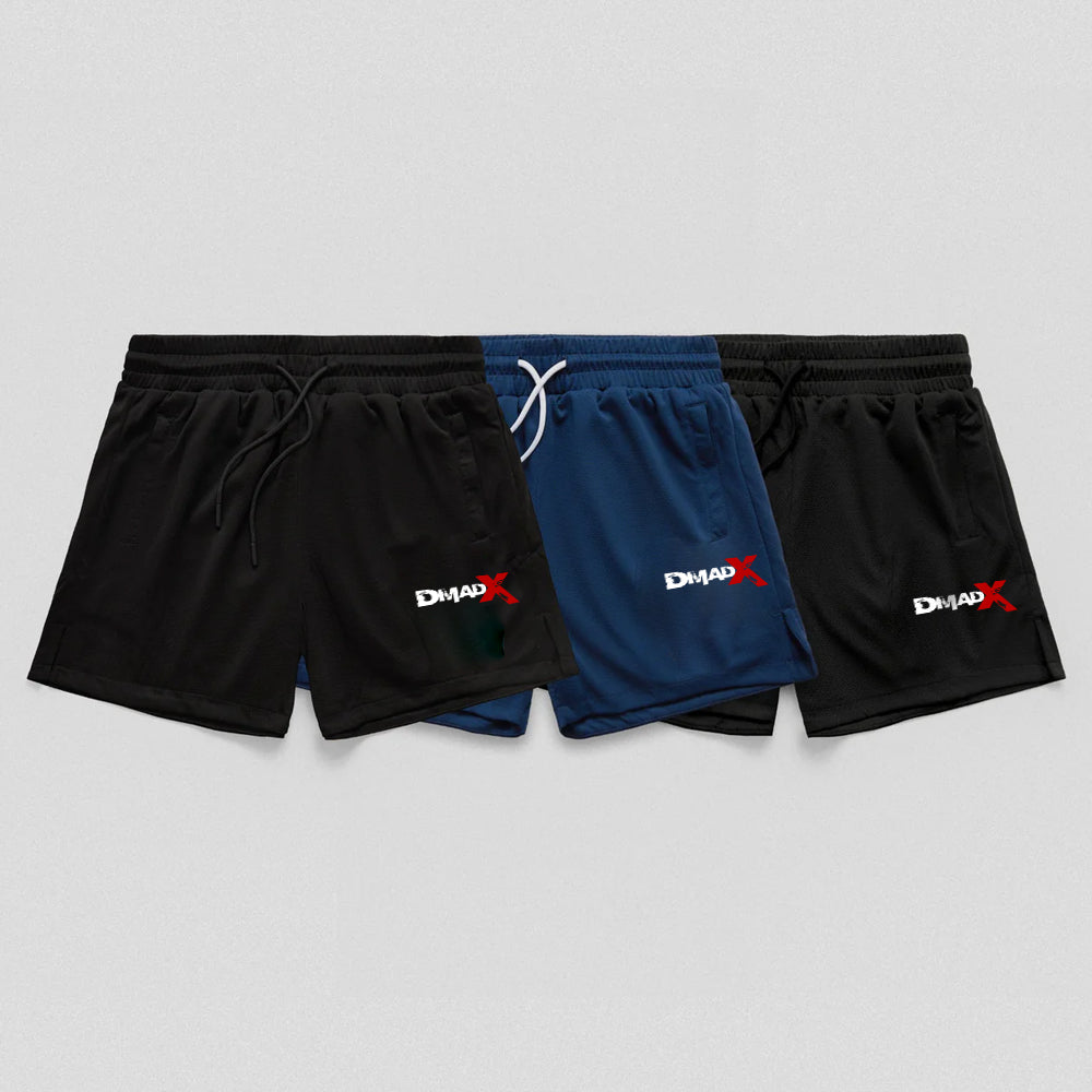 Mesh Training Shorts 3-Pack