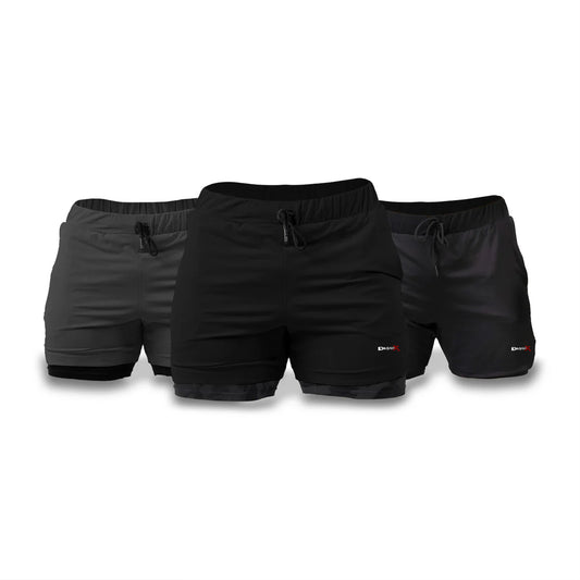 React Training Shorts 3-Pack