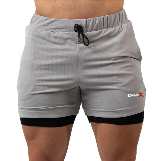 React Training Shorts - Slate
