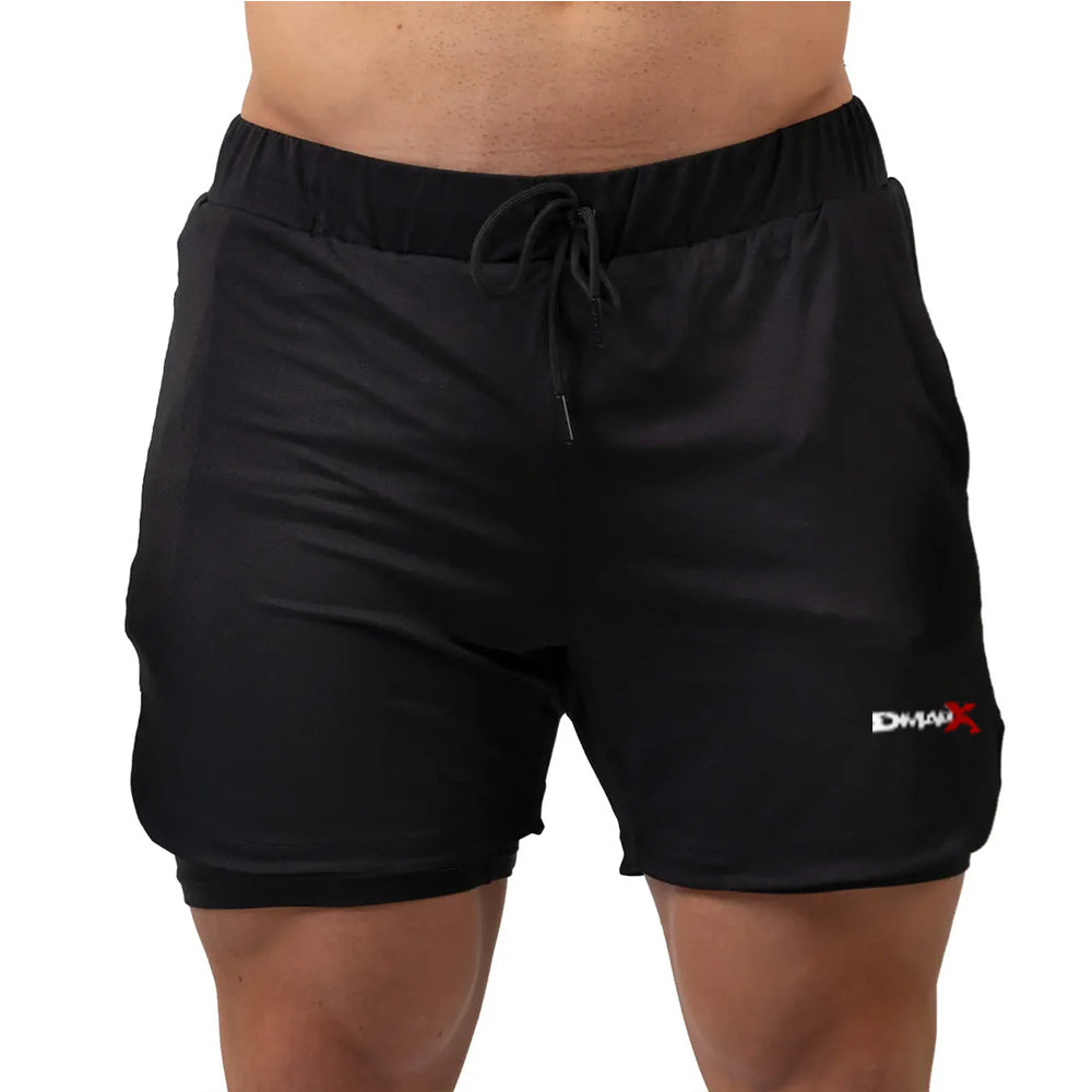 React Training Shorts - Black