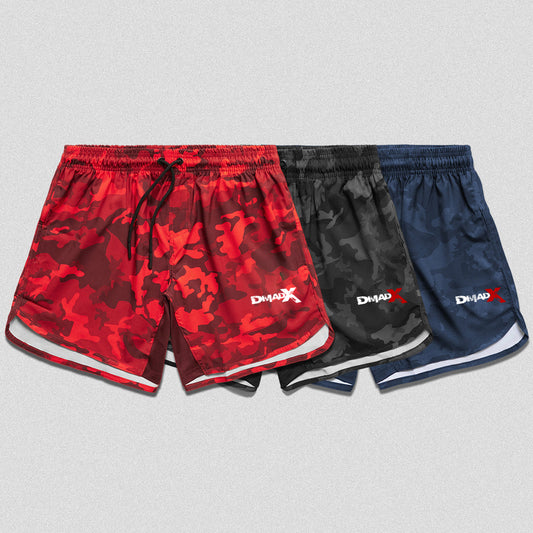 Camo Training Shorts 3-Pack