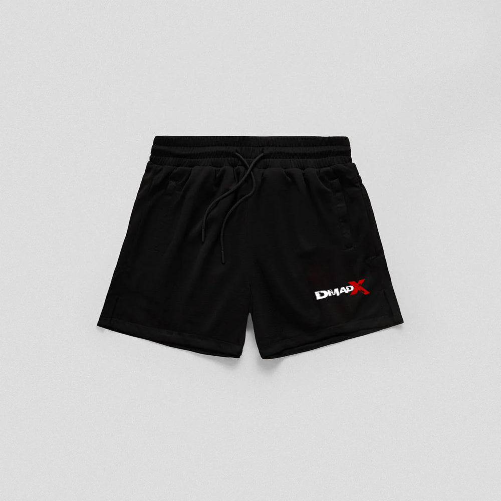 Mesh Training Shorts - Black/White