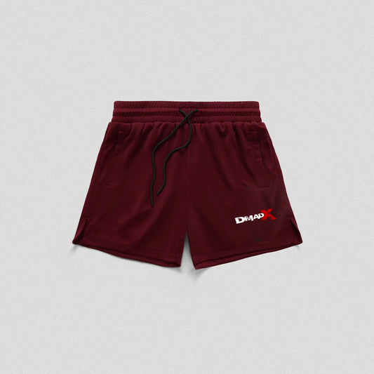 Mesh Training Shorts - Burgundy