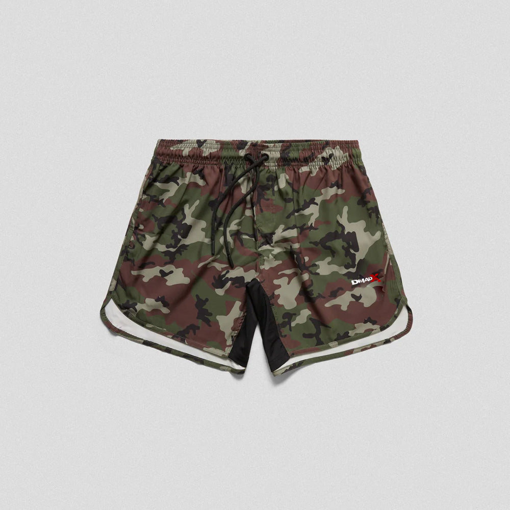 Training Shorts - Woodland Camo