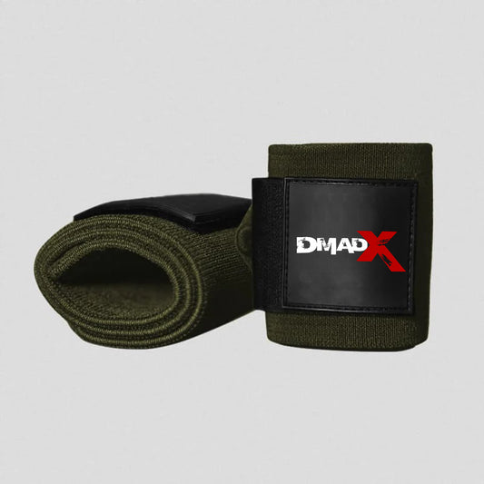 Stiff Wrist Wraps - Heavy Duty Wrist Support - OD Green